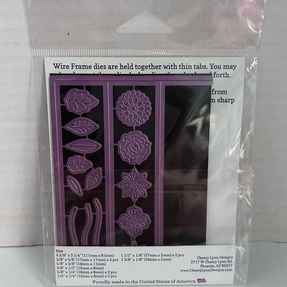 CHEERY LYNN DESIGNS A2 STEP UP CARD - Set of 3 dies - Picture 4 of 8